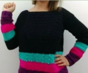 Suéter Feminino de Crochê Tutorial