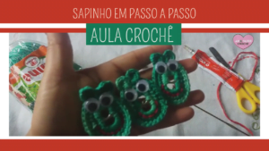 Sapinho de Crochê Com Lacre