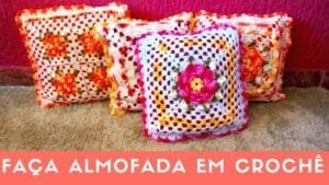 Almofada de Crochê Fácil (PARA INICIANTES)
