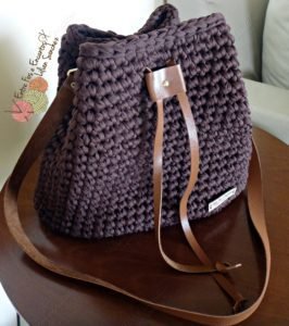 Bolsa Saco Fio de Malha Passo a Passo