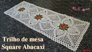 Trilho de Mesa em Crochê