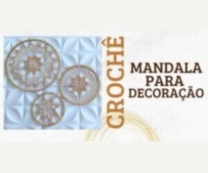 Mandala de Crochê Para Decorar