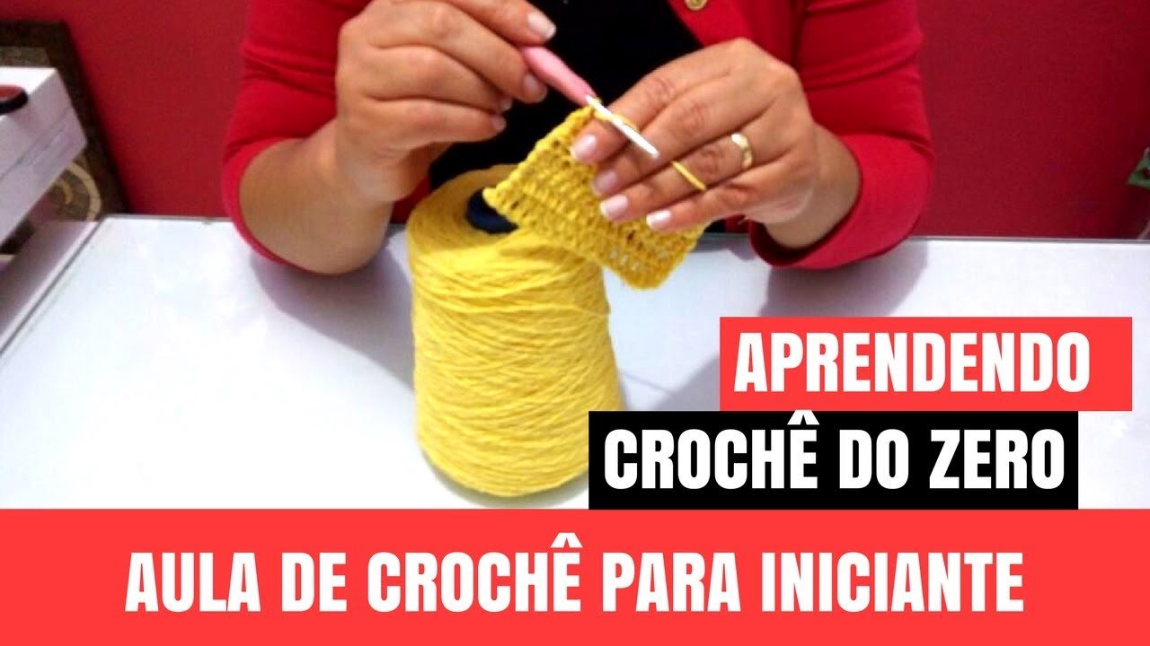 Aulas de Croche Online Gratis para Iniciantes